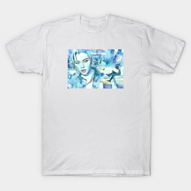 K-pop Stray Kids Felix Fan Art T-Shirt by ArtFulArts